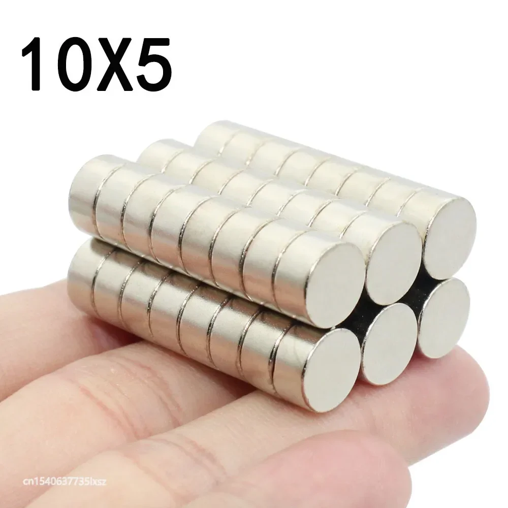 3/5/8/10/15 Pcs 10x5 Neodymium Magnet 10mm x 5mm N35 NdFeB Round Super Powerful Strong Permanent Magnetic imanes Disc