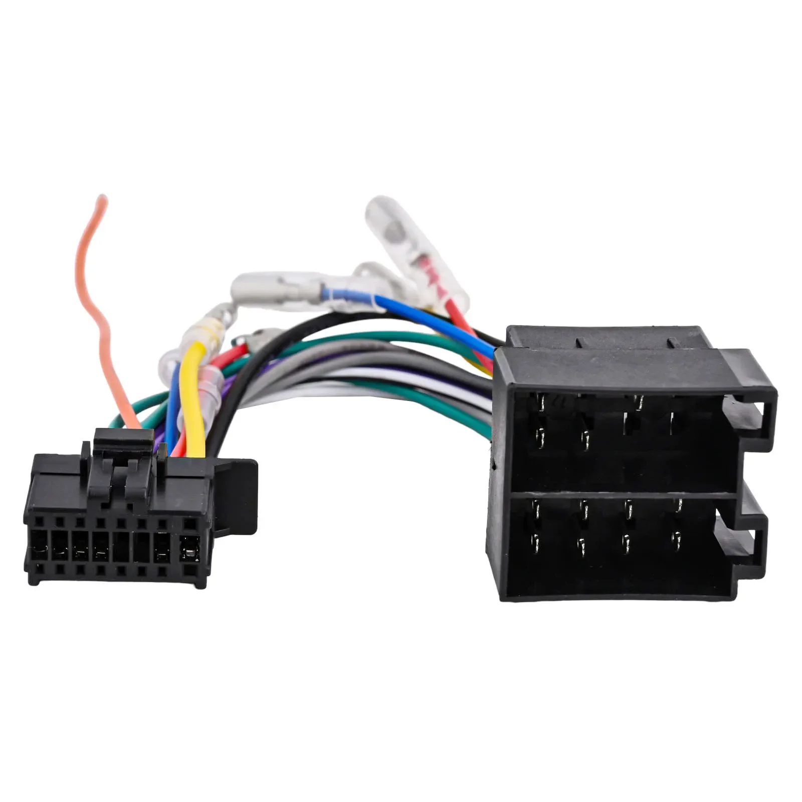 Car Radio Installation 185mm 7.28 Length Car Radio Wiring Harness Non-destructive Transfer Perfect Fit Quick Mating