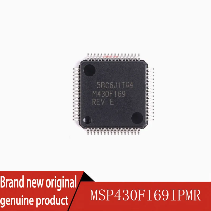 5PCS  100% brand new original LQFP64 MSP430F169IPMR MSP430F169 16 bit microcontroller (MCU)