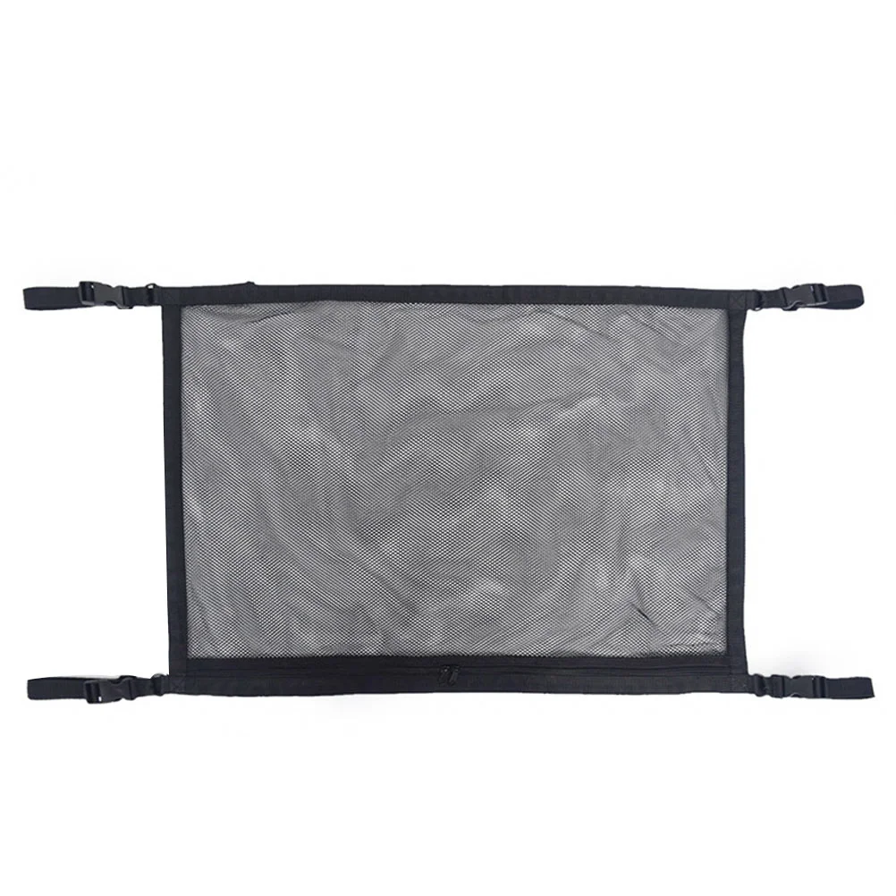 

Car Ceiling Storage Net Roof Interior Black Storage Sundries Roof Storage Bag Mesh Chain Pouch