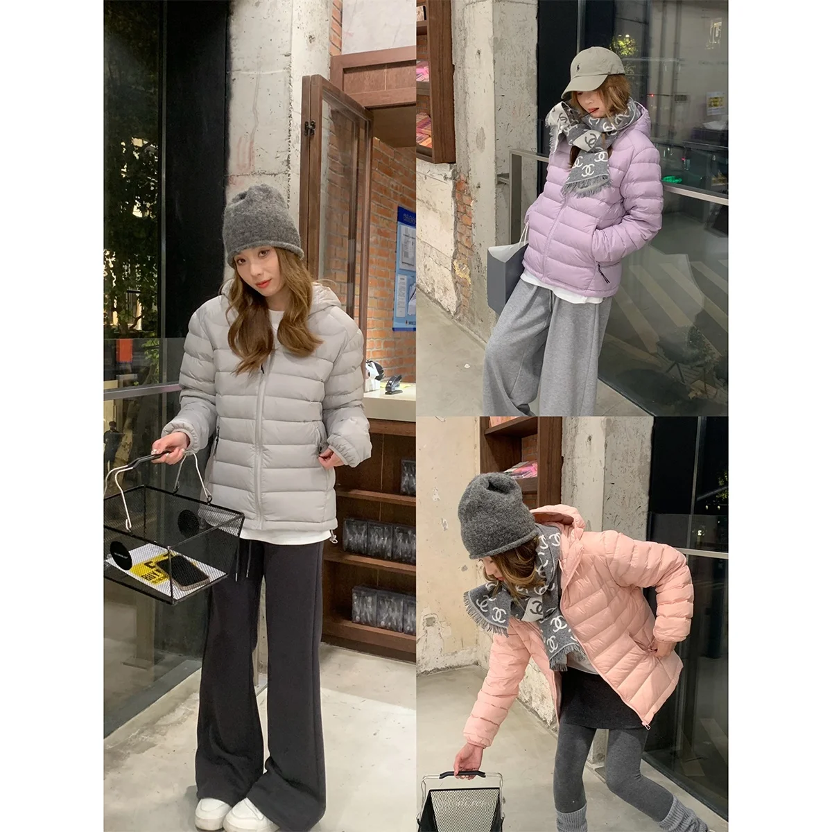 

Женская пуховая куртка с капюшоном, легкая белая куртка с перьями и свиным ребрами, зимняя новинка, универсальное модное пальто