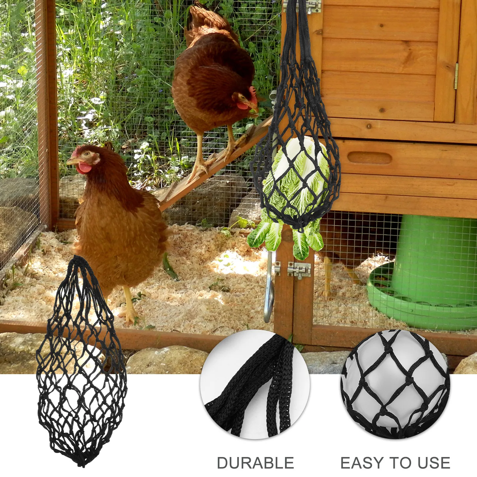 1 unidad de bolsa de malla col - Mesh Feeder Bag reseña y precio