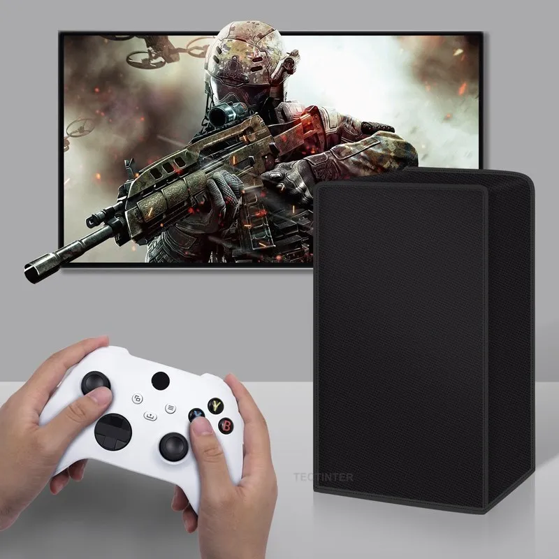 Anti-Scratch Dust Cover Vertical Case for Xbox Series X Console Horizontal Dustproof Sleeve for Xbox Series X  Accessories