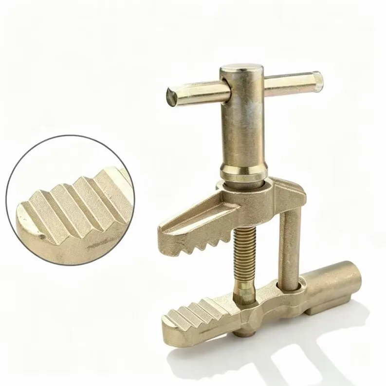 Crocodile-type grounding clamp, 800A all-copper grounding jaw, two-welding machine accessory, live wire grounding clip, high-pow