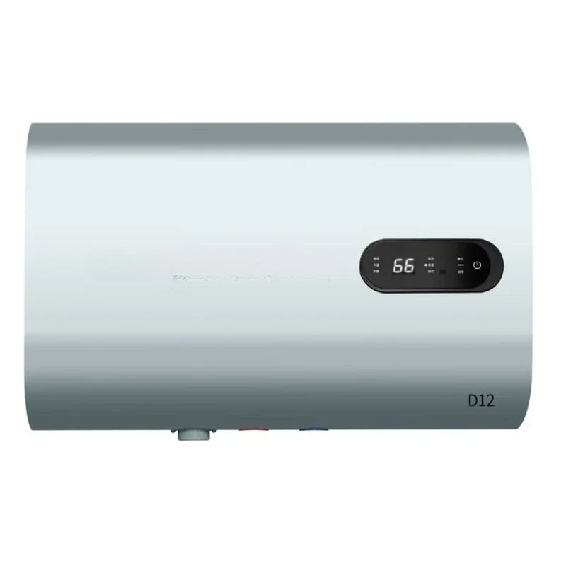 2100W water storage electric water heater flat barrel rose gold/canopy blue 80L