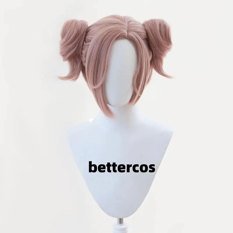 

NewKomatsu Nana Cosplay Wig Anime NANA Brown Short With Buns Cosplay Wig Heat Resistant Synthetic Hair Wigs + Wig Cap2025
