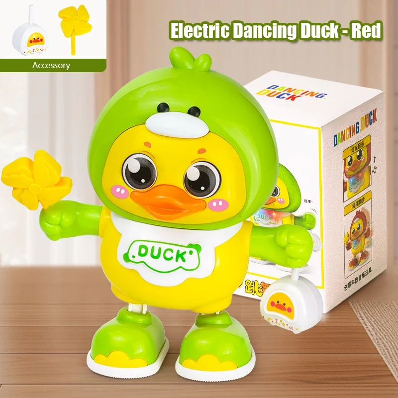 آلات البط الموسيقية للأطفال مع ألعاب إضاءة الرقص التحفيز الحسي تعلم تعليمي للفتيات #6