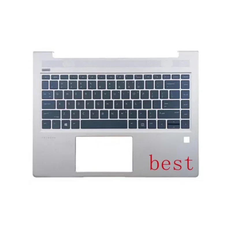 

Orig New Silver For HP ProBook 440 G7 Top Cover Upper Case KB Bezel Palmrest w/ Keyboard C Cover with backlight