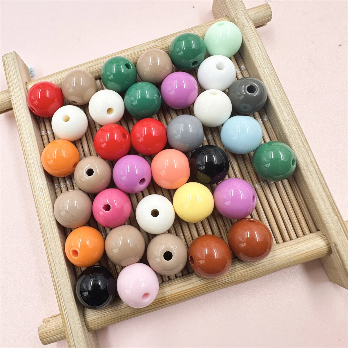 8/10mm Round Shape Loose Spacer Beads For Jewelry Making DIY Charms Bracelet Necklace Accessories