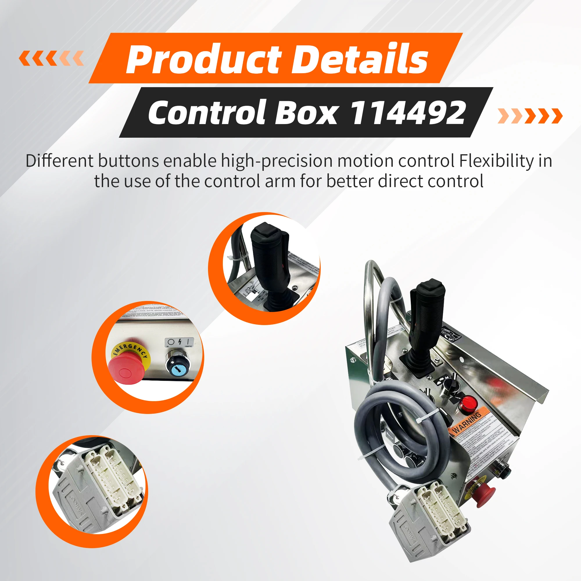 114492 Caja de control para Skyjack SJ-800 SJ8241 RT SJ8831 RT SJ8841 RT Elevador de tijera