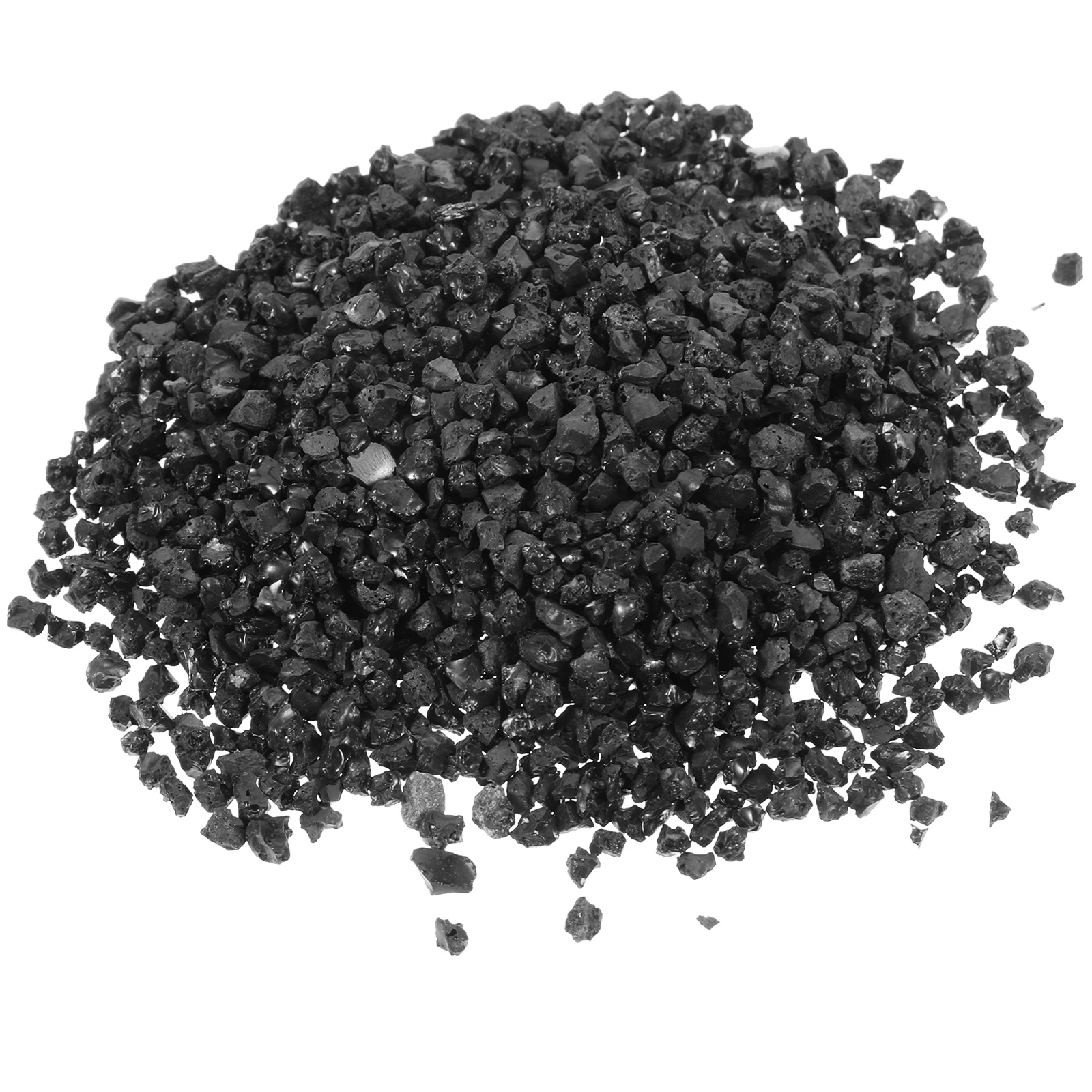 

50-100g 2mm Black Tourmaline Particles Tourmaline Crystal Stone for Jewelry Decoration Textiles Coatings Daily Use Electronic