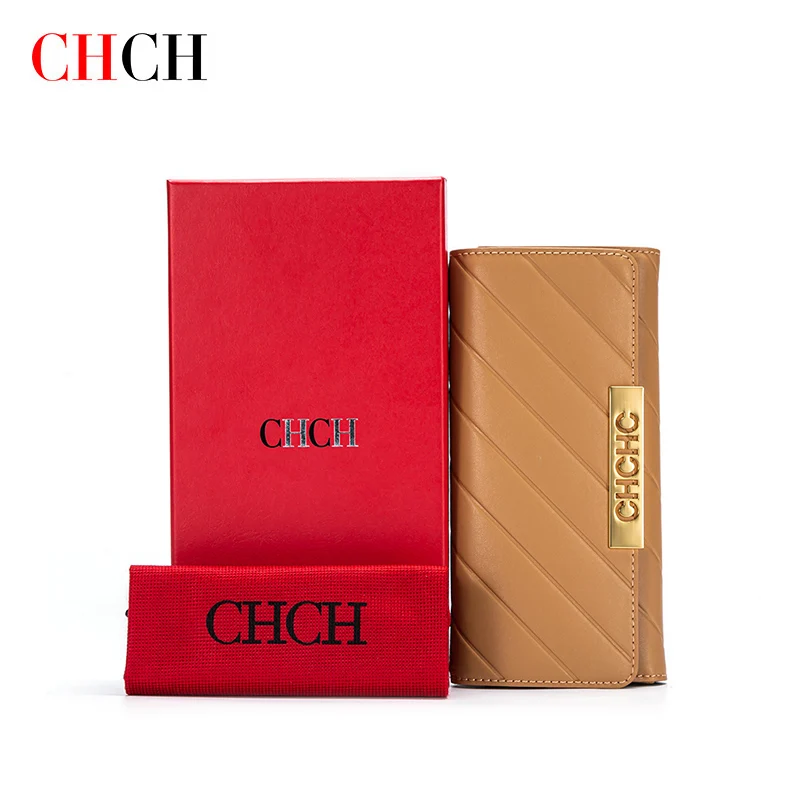 CHCH New 2023 Fashion Luxury Designer Women's Travel Wallet Card Wallet Accessory Pack