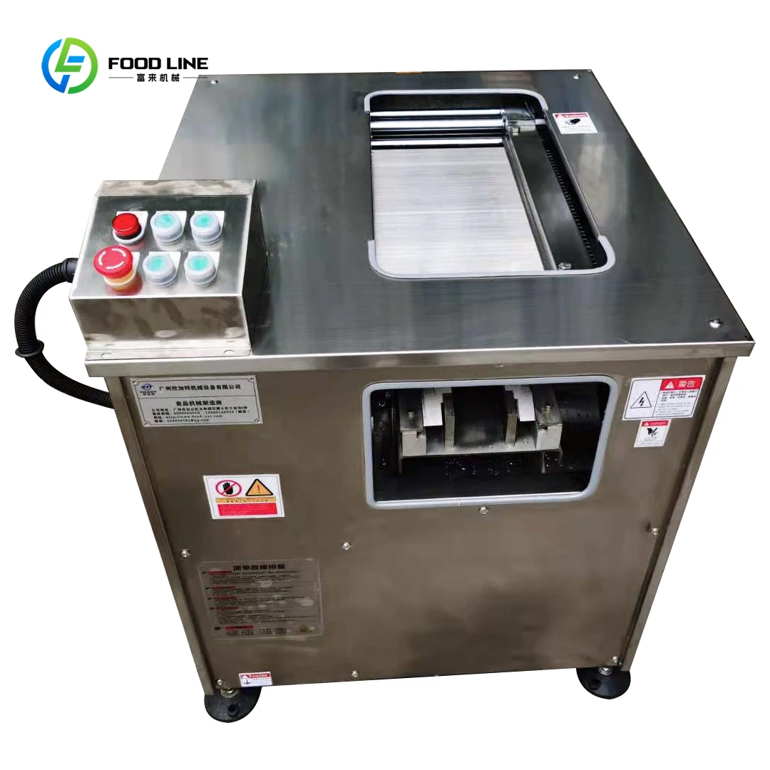 Popular Automatic Fish Fillet Cutting Chipping Machine Salmon Slicer Machine Tilapia Slicer Fish Filleting Machine