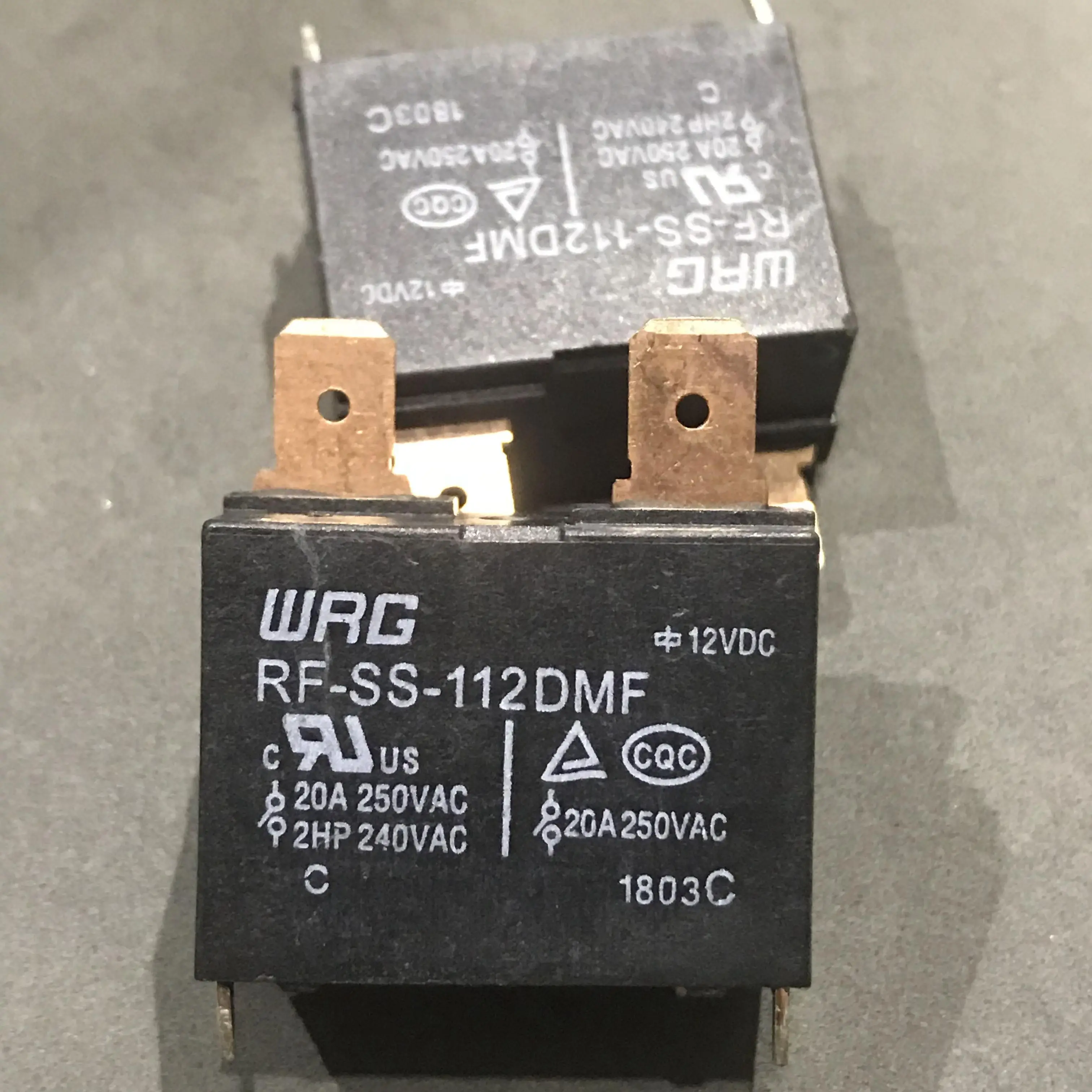 5pcs Original RF-SS-112 DMF WRG power relay 20A 4 feet 12V 20A/250VAC DC12