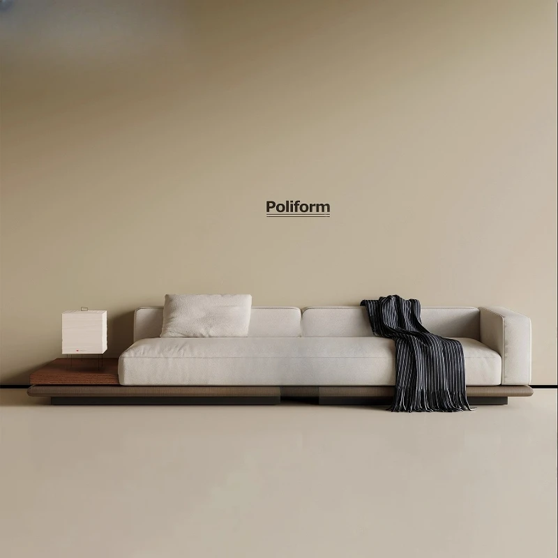 

European Nordic Living Room Sofas Minimalist Beige Single Boneless Living Room Sofas Soft Modular Meuble Salon Furniture Home