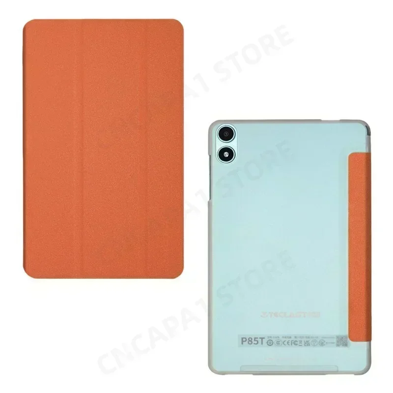 Ultra Slim PU Cover For Teclast P85T 8" Tablet PC Tri-Folding Stand Case with Soft TPU Back Shell