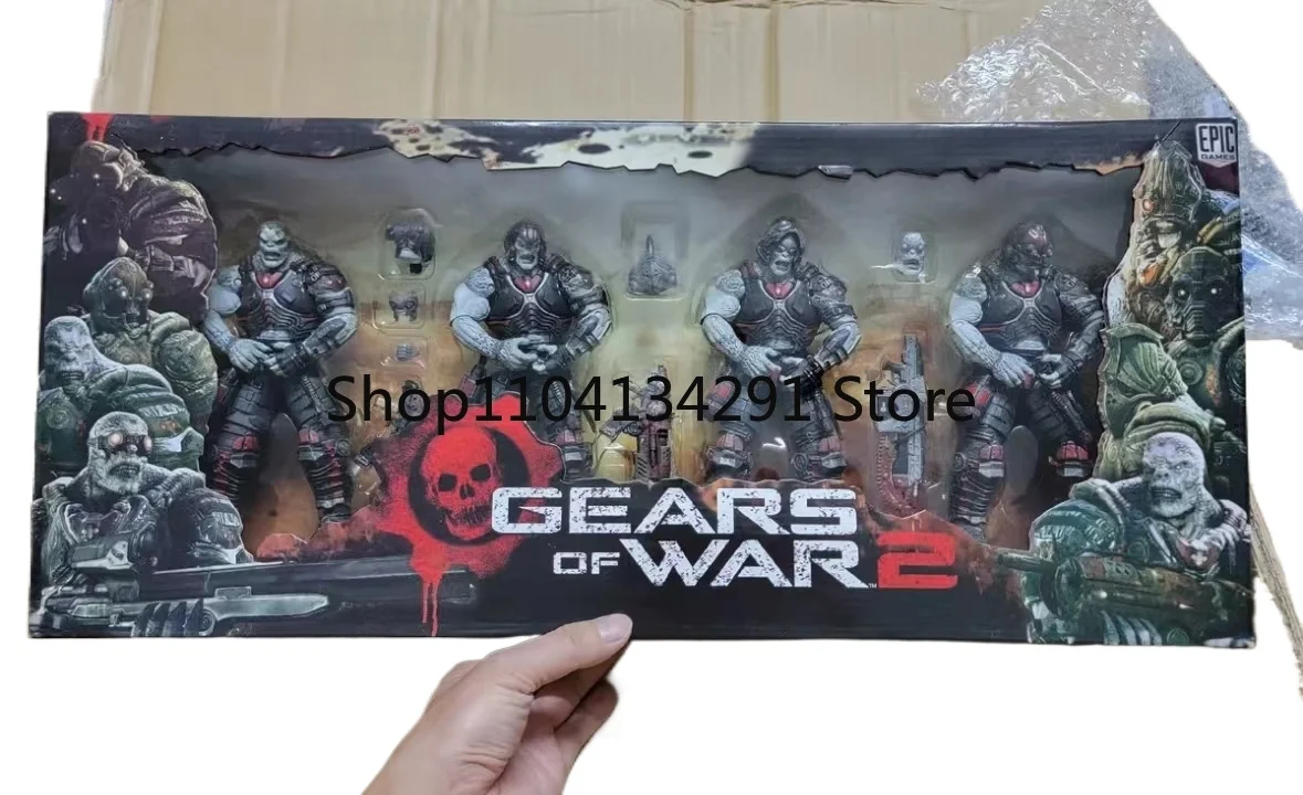 Original NECA  Gears of War  Damon Badd  Orc Crossbowman  Orc Queen  Collectible Figure  Gift  Action Figure  Children's Toy