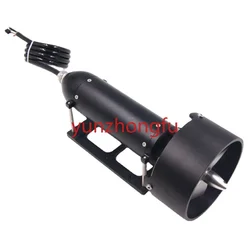 Thrust 30kg full waterproof brushless underwater thruster, built-in drive, wide voltage 24V-48V Underwater Thruster Kayak Boat