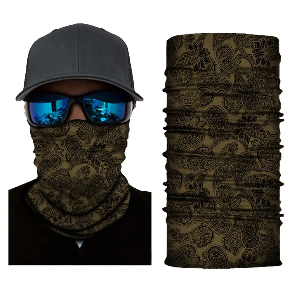 Headwear Magic Scarf Cycling Face Mask Seamless Bandana Tube Bandana Scarf Mask Bandana Motorcycle Headscarf Sports Headwear