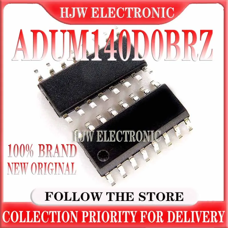 

10 шт., цифровой изолятор сигнала SMD SOP16 ADUM140D0BRZ, чип IC, 100% подлинный запас