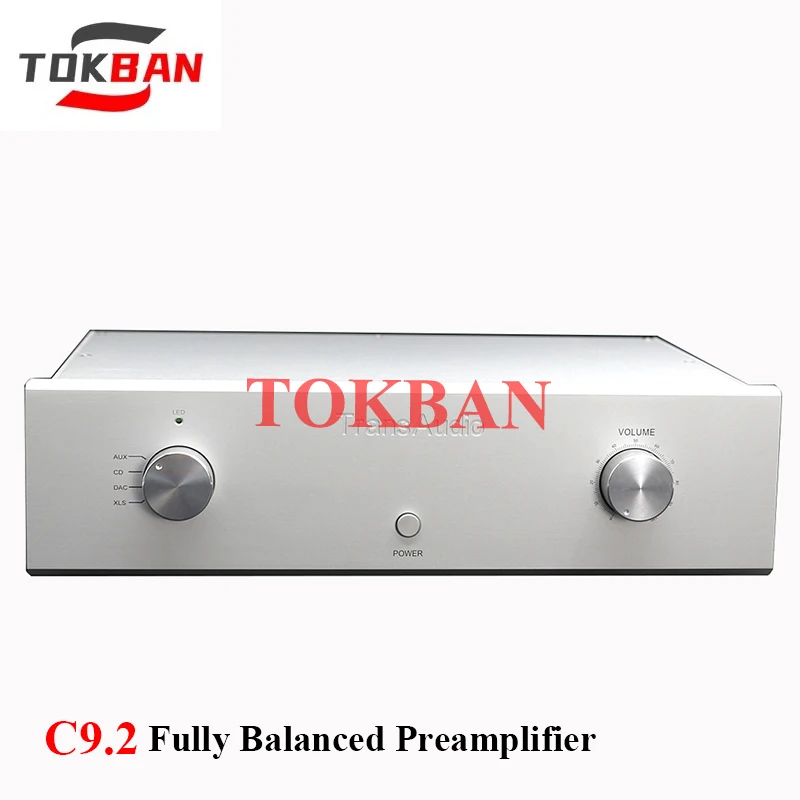 Tokban C9.2 MBL6010D Preamplifier Fully Balanced Amplifier Line High Resolution Low Distortion Low Noise HIFI Preamplifier