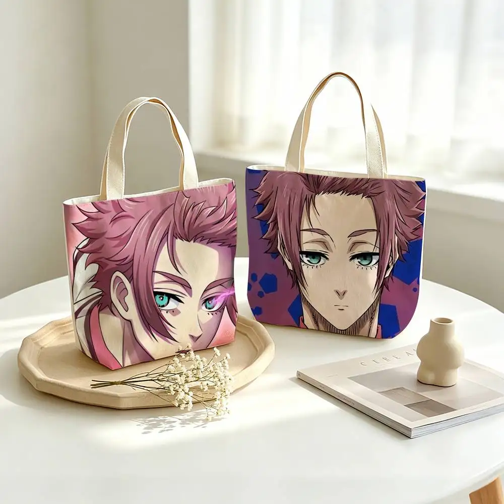 Sae Itoshi Blue Lock Cool Senior Midfielder Style   Printed Canvas Tote Bag Shoulder Bag Commuter Mommy Shopping Bag
