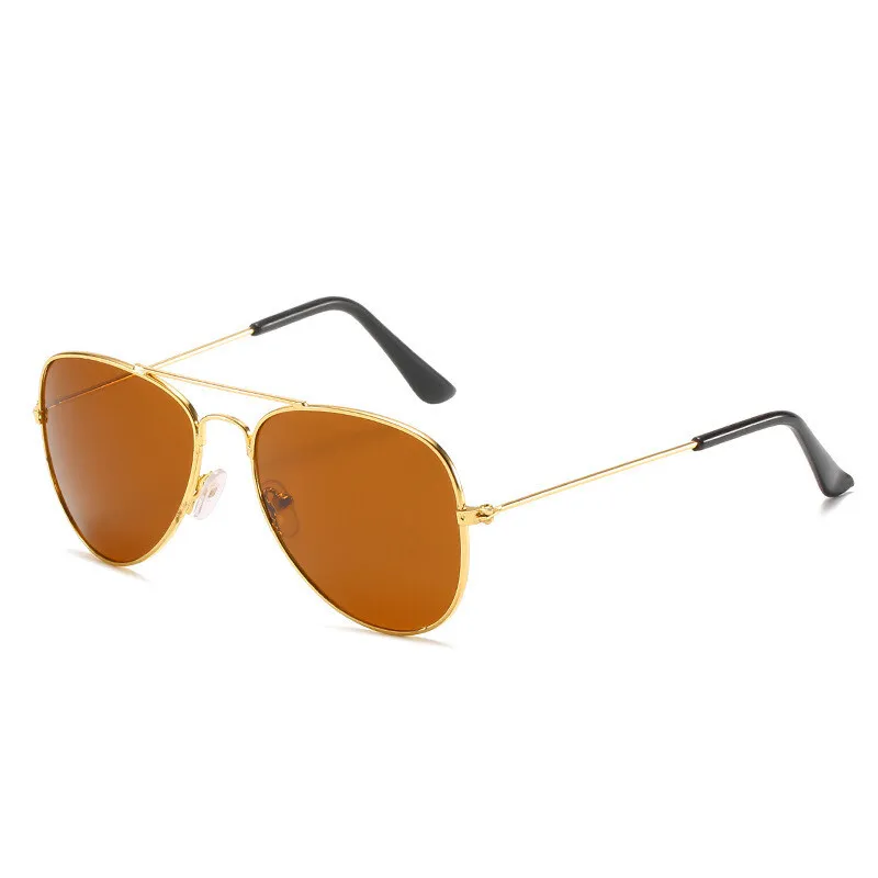 Mode Kinder Student Sonnenbrille Männer und Frauen Farbe reflektierende Sonnenbrille Kröte Spiegel niedlichen Baby Kinder Sonnenbrille – Detail 15