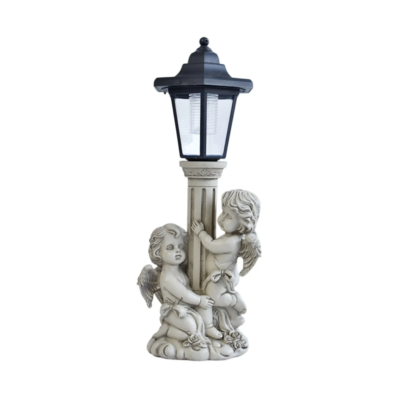

Courtyard Handicrafts Solar Angel Garden Decorations Outdoor Porch Ornaments Creative Garden Lighting Halloween Christmas Gifts