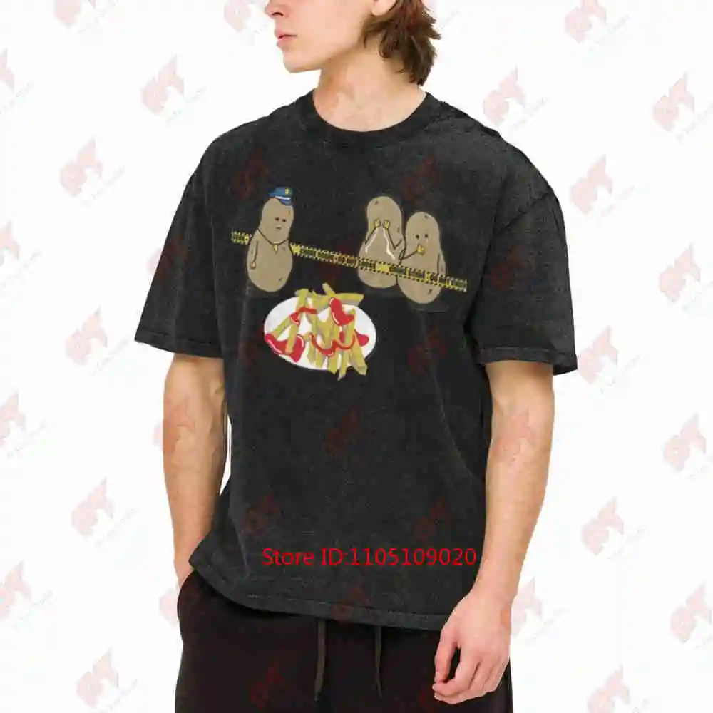 You Are Never Lonely When You Have Crabs Vintage Washed Tee Pure Cotton T-Shirt