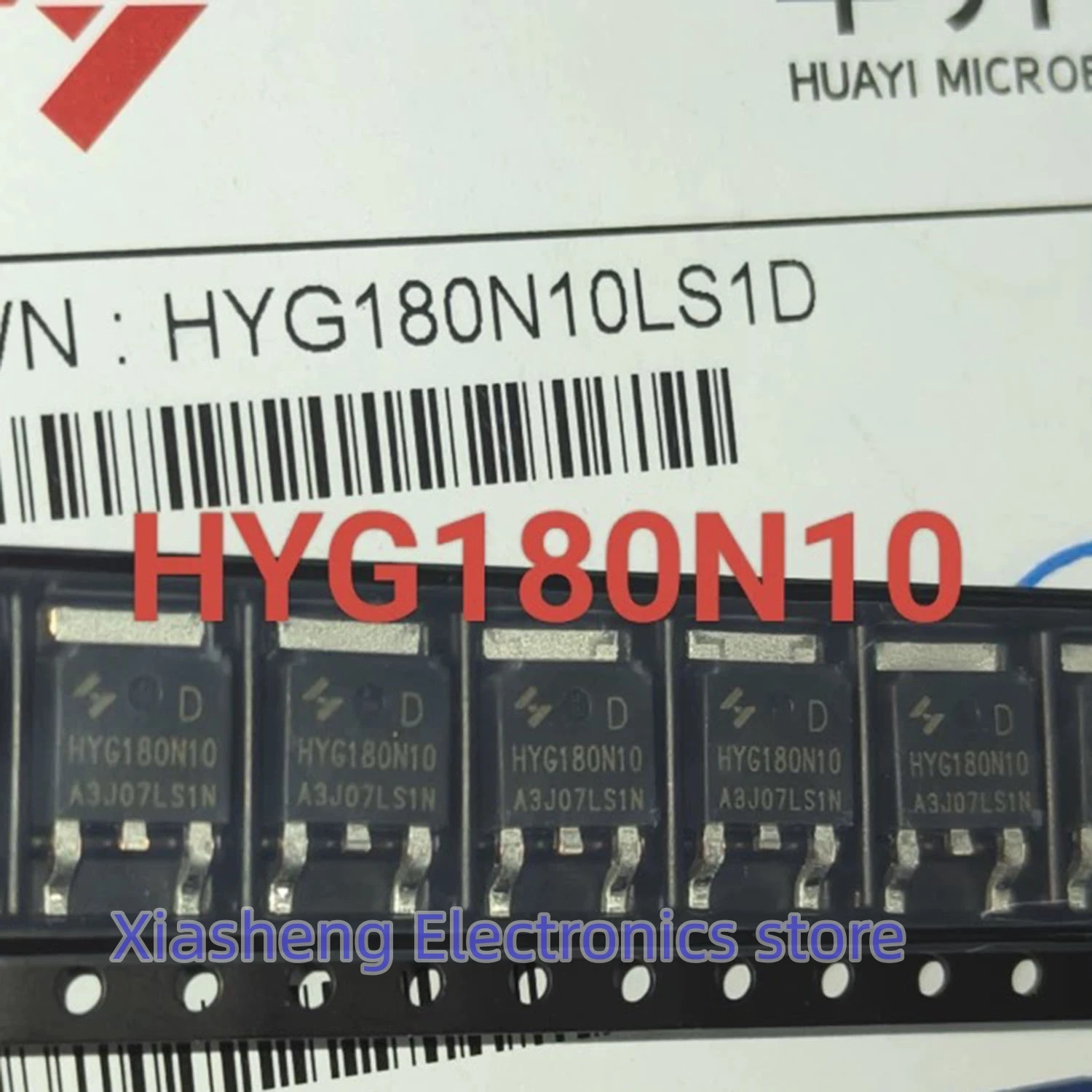 

New Original 10Pcs HYG180N10 HYG180N10LS1D TO-252 100V 45A MOSFET Transistor In Stock Good Quality