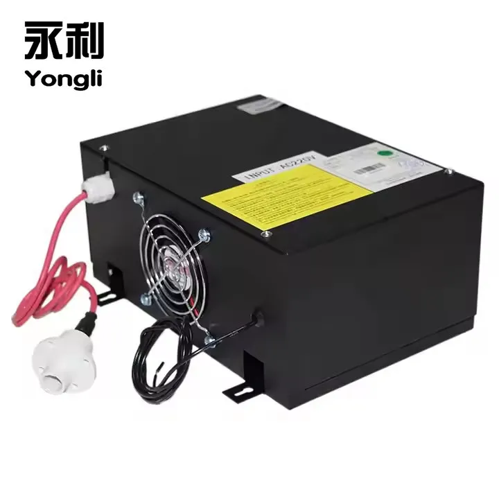 

Yongli YL-2 Универсальная модель лазерного источника питания 40 Вт 50 Вт 60 Вт Источник питания для лазера Co2 для лазерных трубок Co2