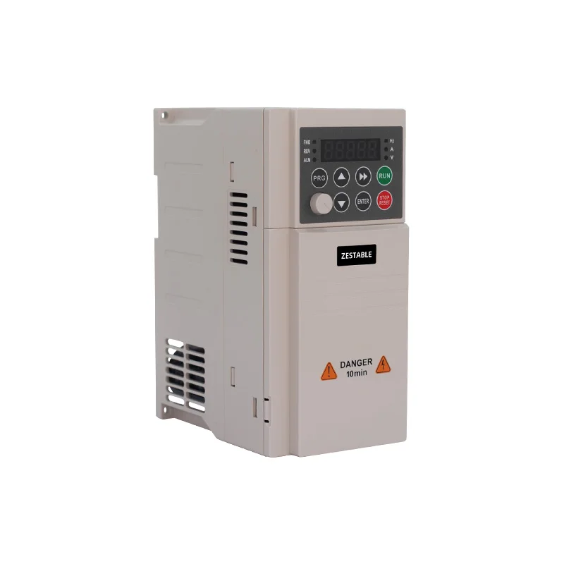 Sterownik częstotliwości VFD 0.4/0.75/1.5/2.2/3KW do silników trójfazowych 220V 380V do sterowania prędkością wrzeciona CNC, pompy, wentylatora. — 2
