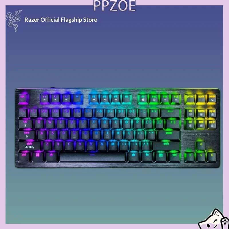 Razer Huntsman V3 HE TKL Magnetic Switch Keyboard, 8KHz Low Latency Adjustable Travel Esports Keyboard For Valorant CS2 games