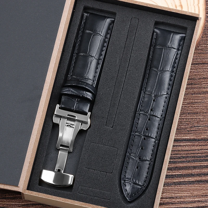 Genuine Cowhide Watch Straps with Box