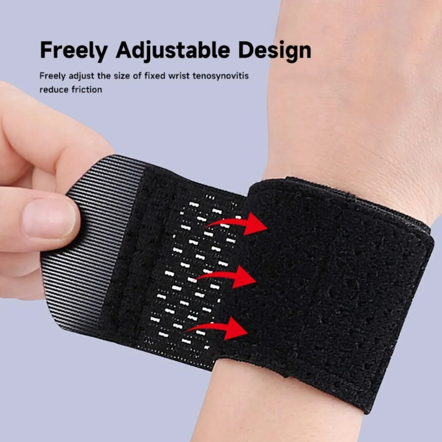 

Adjustable Soft Wristbands Wrist Support Bracers Gym Sports Wristband Carpal Protector Breathable Wrap Band Strap Safety Abs Ab