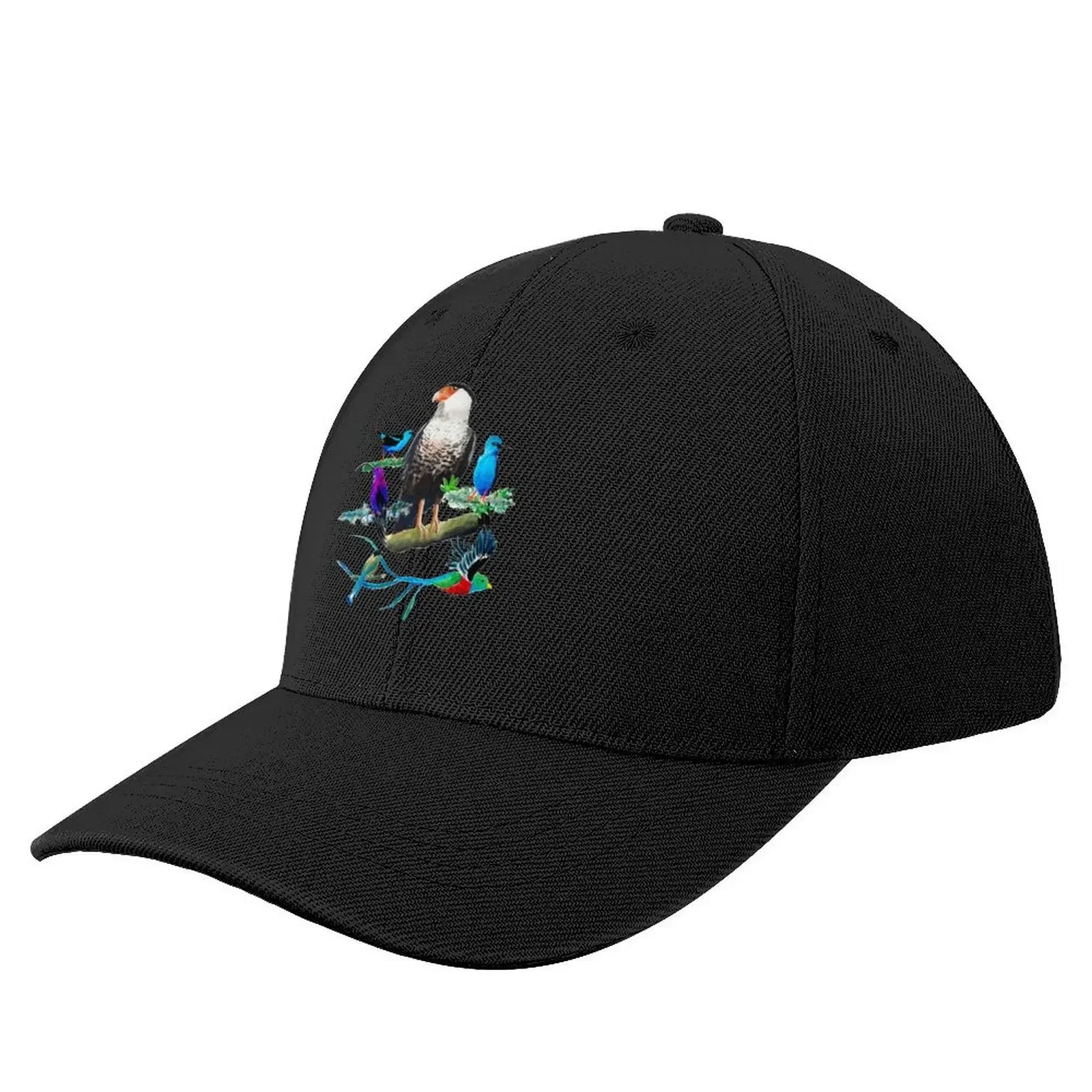 

Caracara Tropical Exotic Birds Collection Baseball Cap Luxury Cap Sunscreen Gentleman Hat Women's Men's