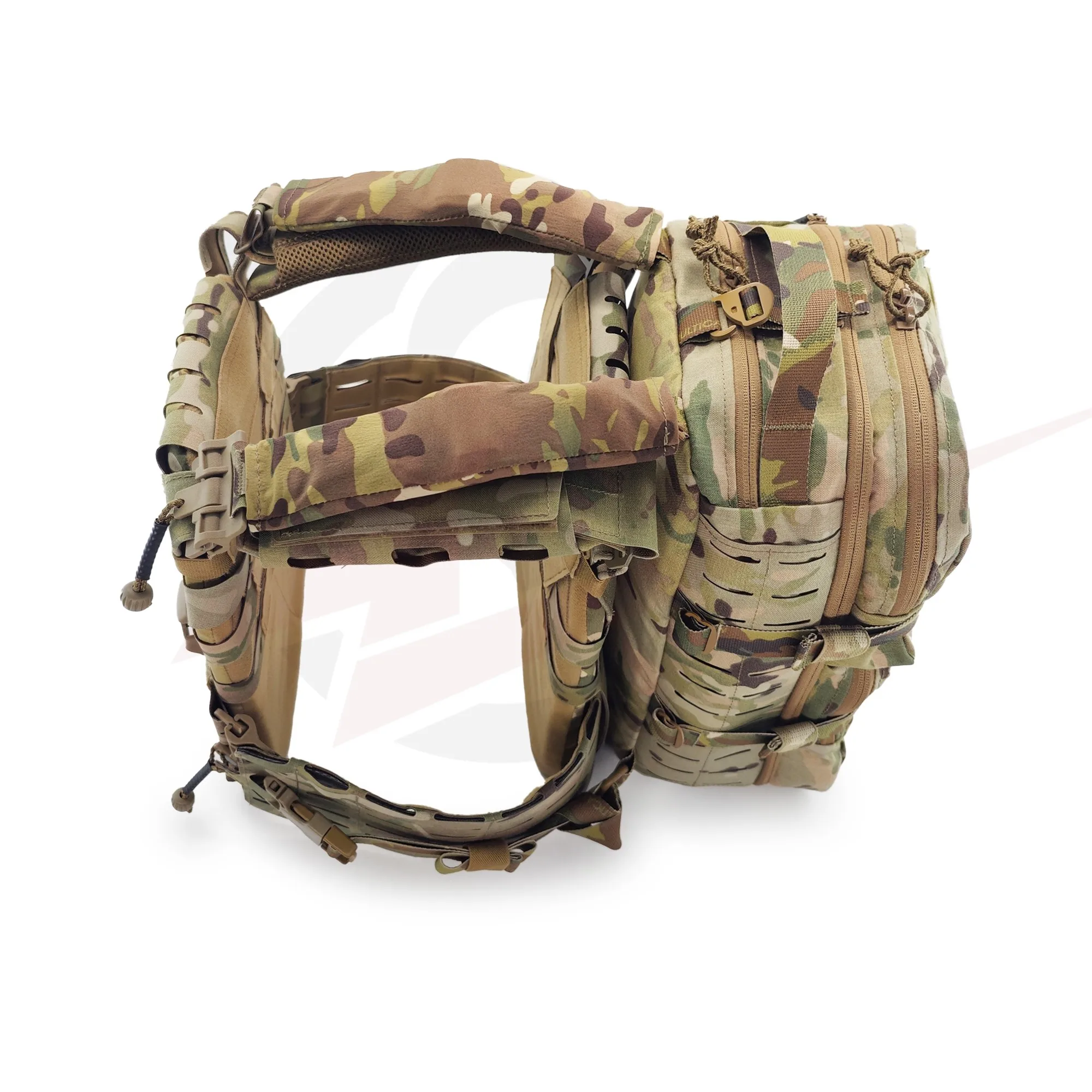 

New PCP Tactical Backpack ARC V2 Vest Compatible with Multi-functional Modular Backpack