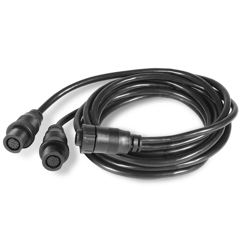 Stylish-For Humminbird MEGA 360 And 2D/MDI Transducers Compatible 720108-1 14 M360 2DDI Y Transducer Adapter Cable, 14-Pin Y