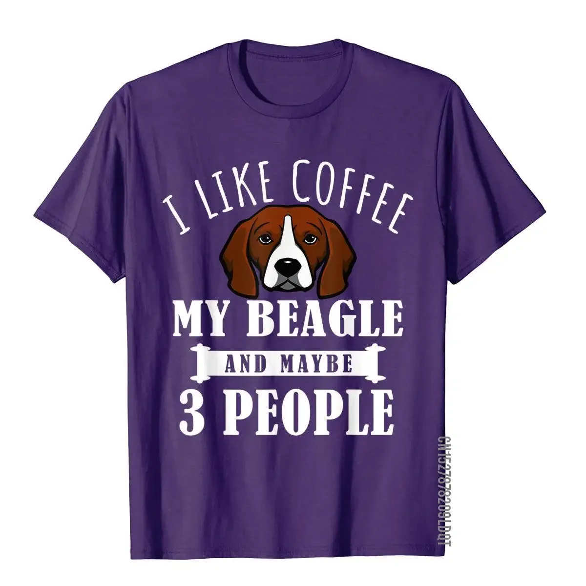 2024 I Like Coffee Beagle And Maybe 3 People Funny Dog Lover Gift T-Shirt Cotton Youth Tees Hip Hop Tee Brand New Party