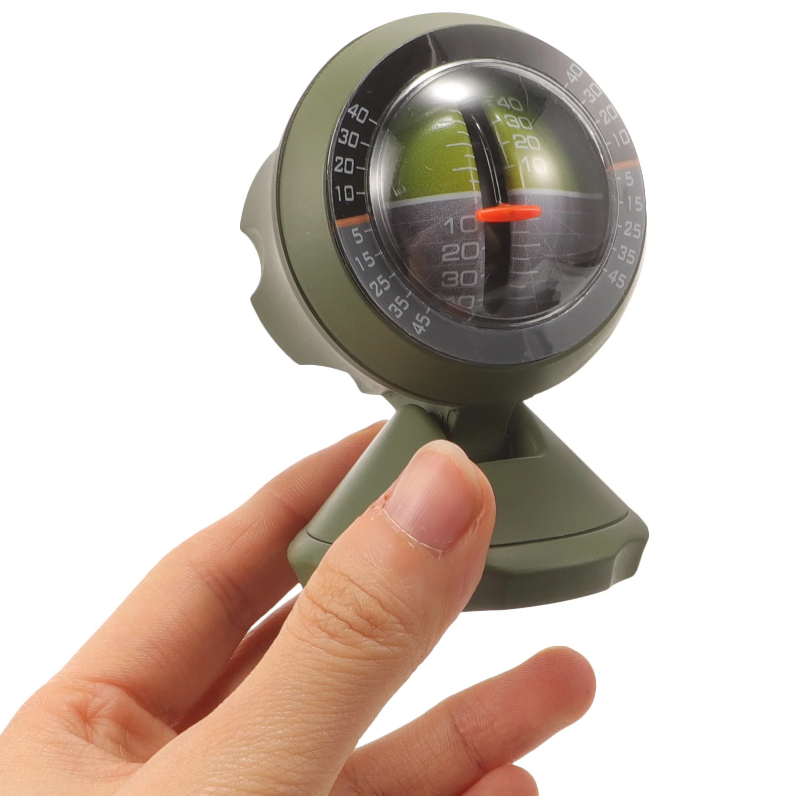 Vehicle Incline Meter Car Gauge For Slope Inclinometer Tilt Tool Spirit Level Multipurpose Finder Abs