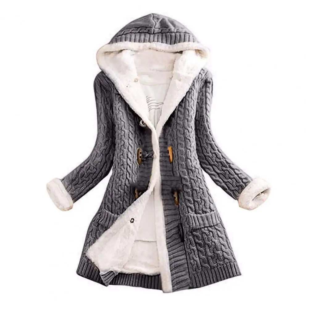 Winter Coat for Women Slim XXXL Size Outwear Medium-Long Coat Thick Warm Hooded Mujer Women's Casual Jacket