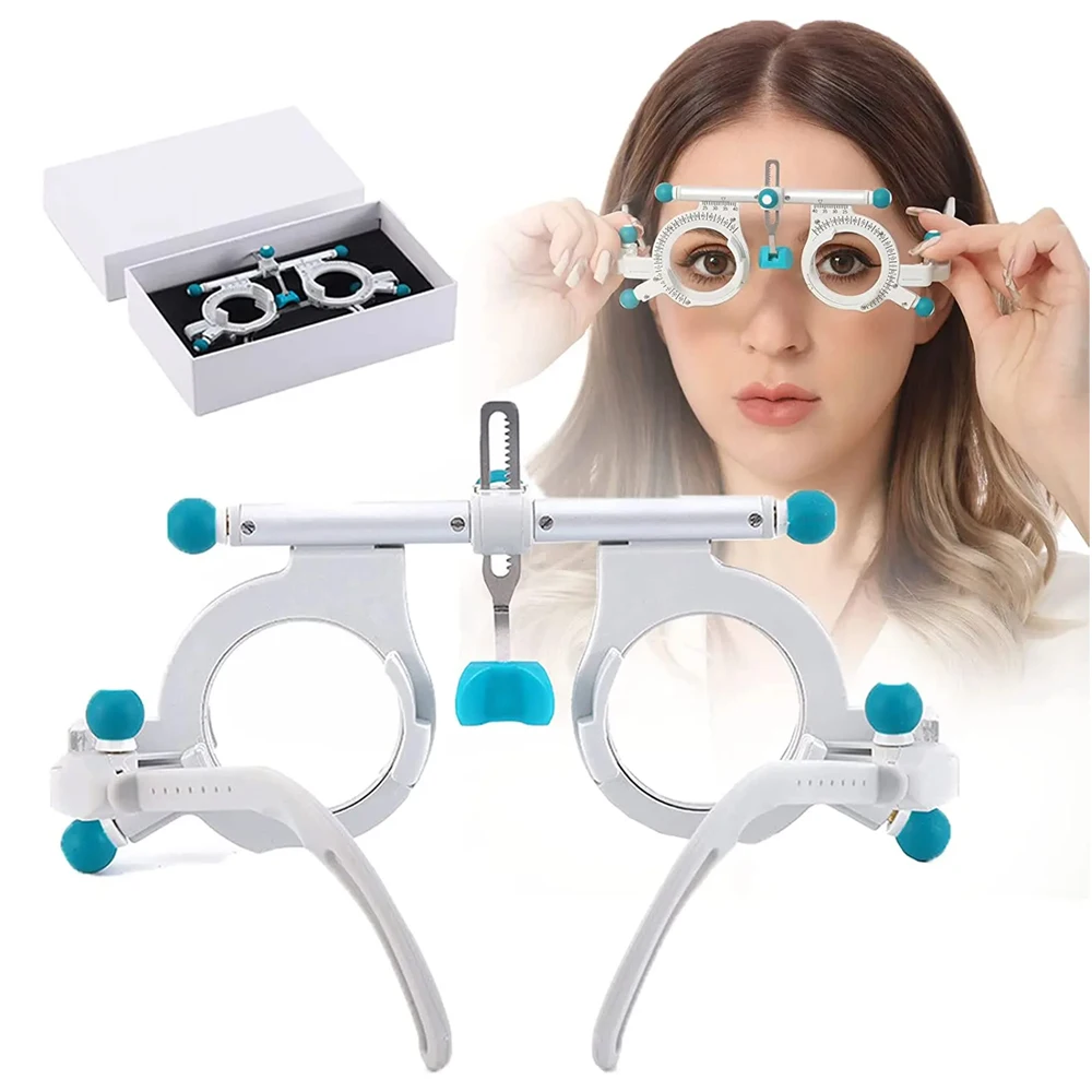 Pupil distance ruler adaptive rotating nose pad UTF-4880 optical optometry test frame