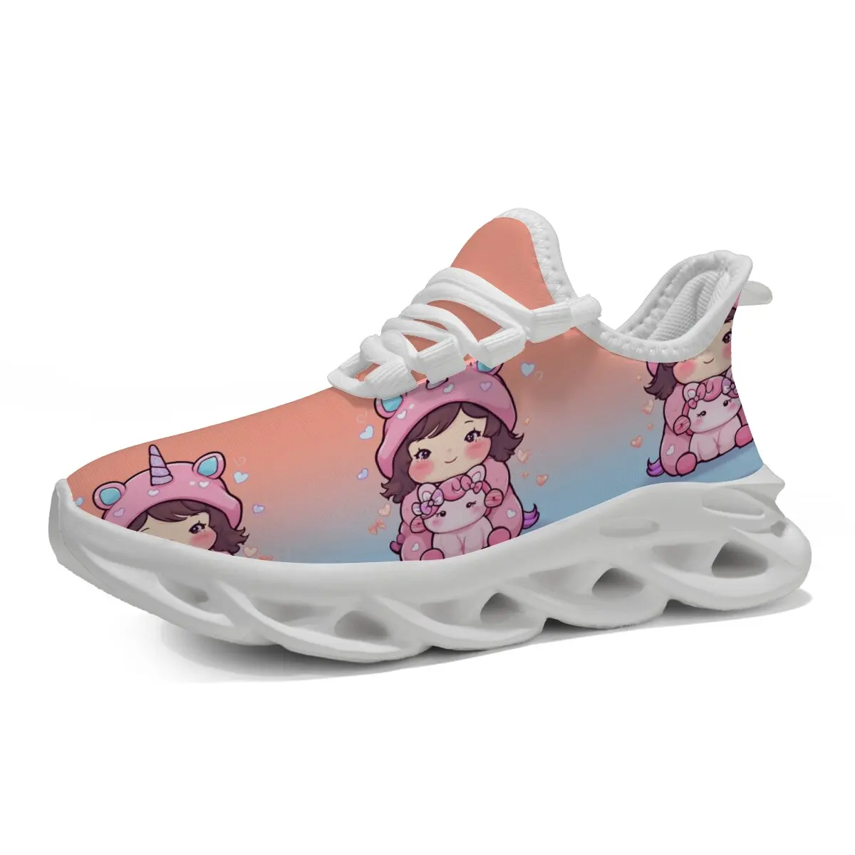 

New Double Mesh Cushioning Casual Running Shoes Children's Sports Shoes Outdoor Anti Slip Fashionable Walking Shoes for Kids