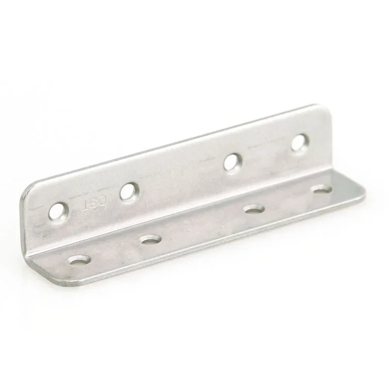 

Stainless Steel Corner Brackets Angle Iron 90 Degree Right Angle Connector L Shape 2.0x20x20x90 Corner 10pcs