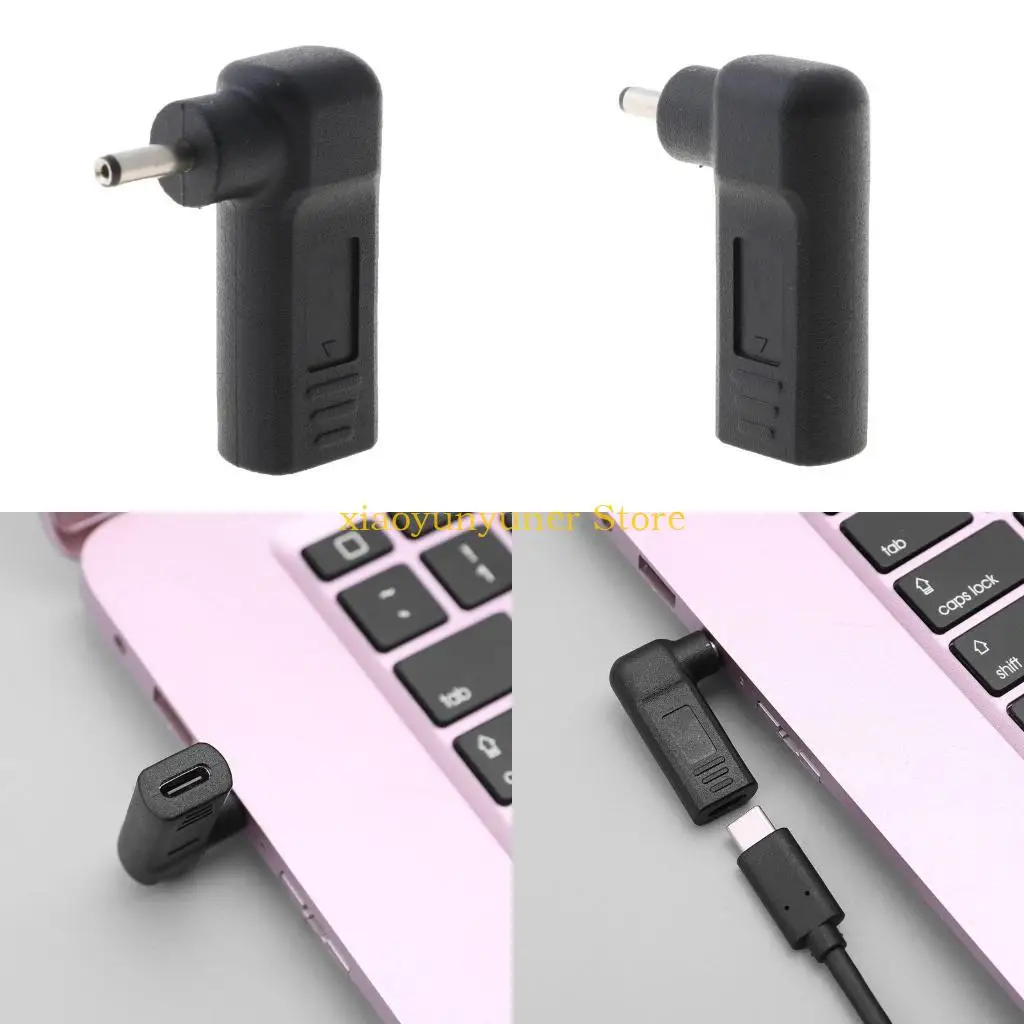 P9JB USB Type C Plug for Dc Jack Power Converter USBC Female to 3.0x1.1mm Male for  for Aspire 5315 5630 5735 5920 Laptop