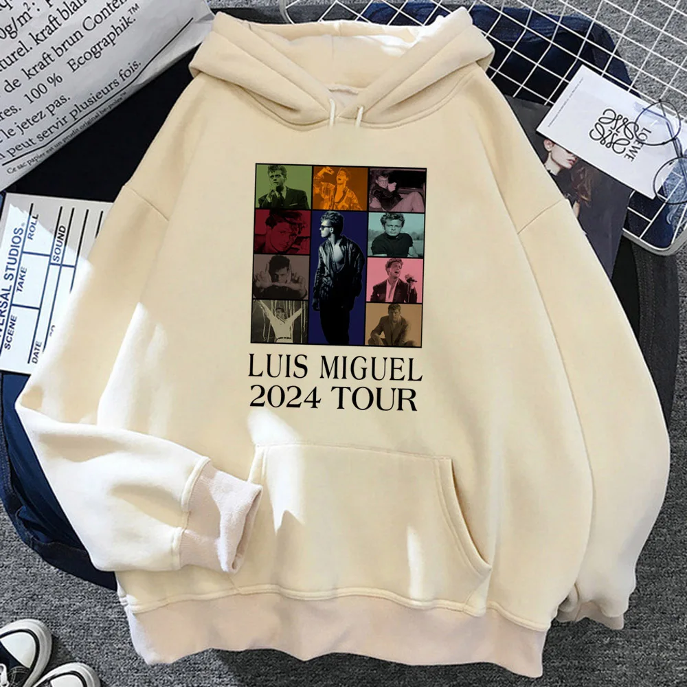 Luis Miguel hoodie Y2K clothes for teens kawaii modern style youthful teen sweatshirts elegant designer modern style streetwear