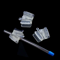 Abridor de boca de silicona Dental, soporte de sujeción, eyector de Saliva, punta de succión, equipo Dental Intraoral, cuidado bucal, 3 piezas