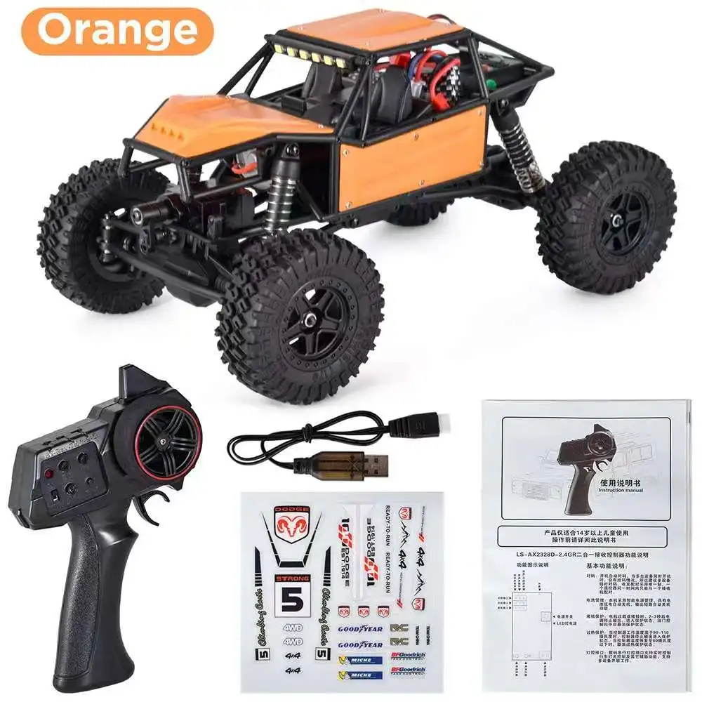 1/18 RC クライミングカー 4WD オフロード ラジコンカー RTR ロック