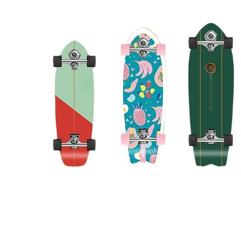 

Land surfboard, skateboard for beginners, professional board, girl child adult, free board