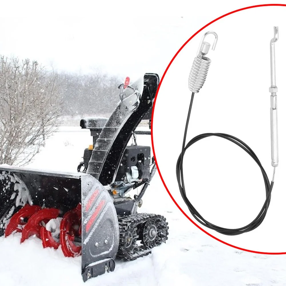 For Heavy Snow Conditions Auger Control Cable Wide Compatibility Snow Thrower Tool Part Adjustable Auger Cable